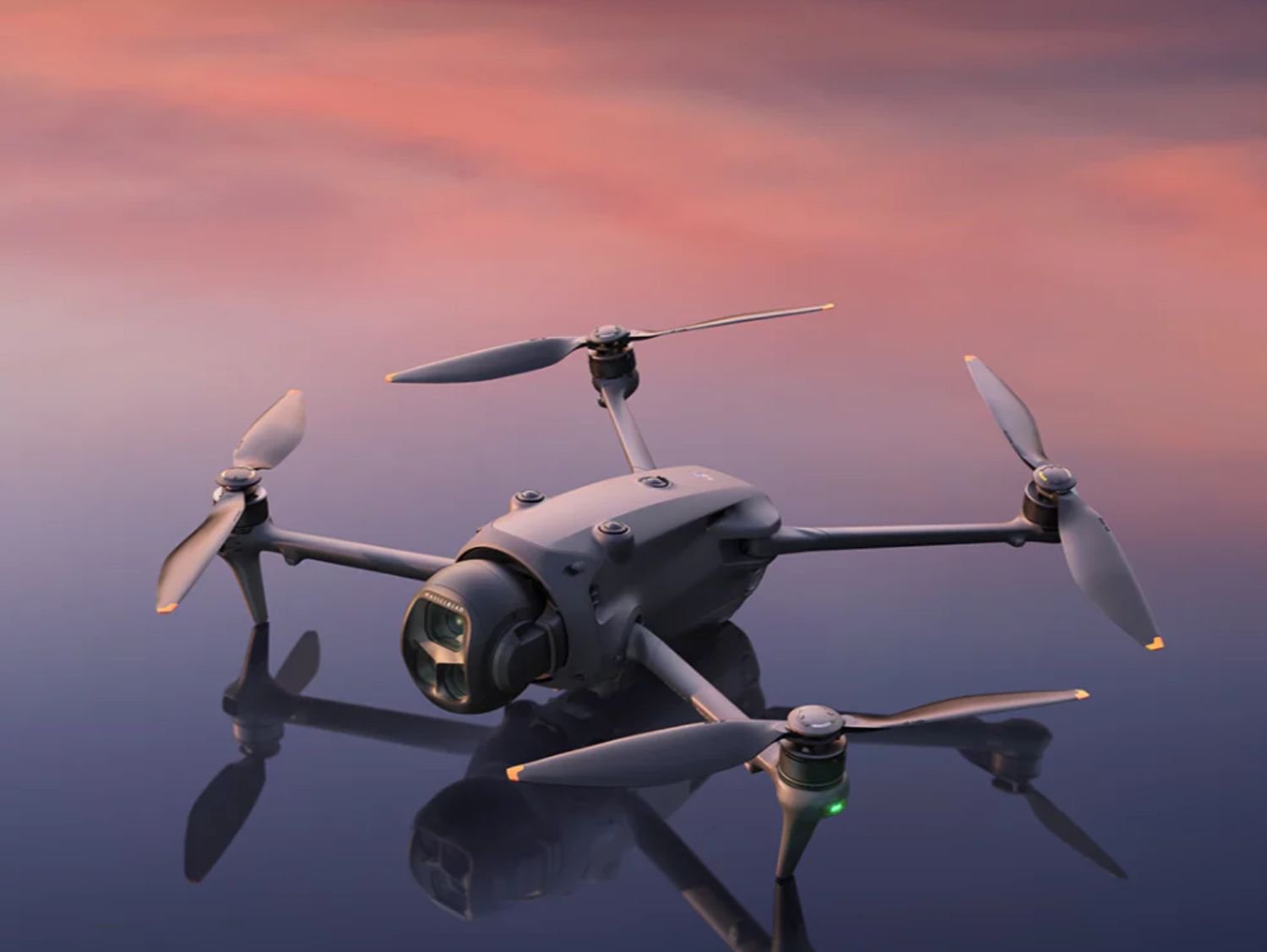 DJI Mavic 4 Pro drone flying over Sri Lanka landscape