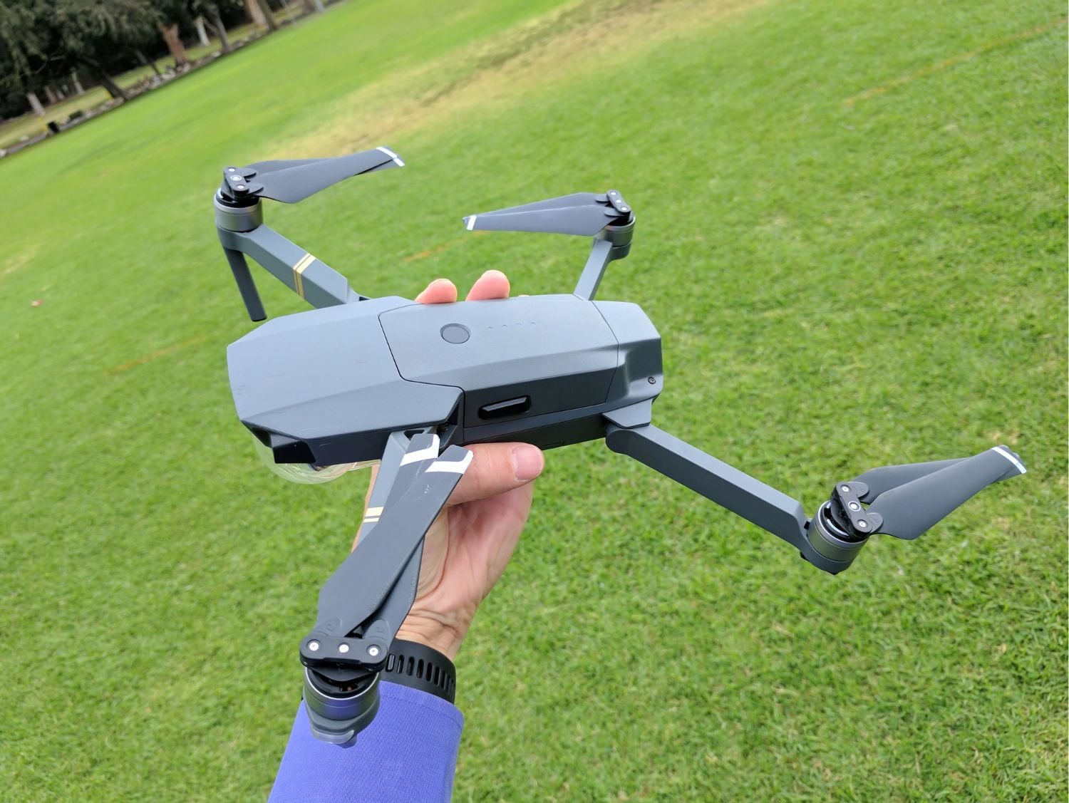 DJI Mavic Pro Drone Front View – Rent in Sri Lanka