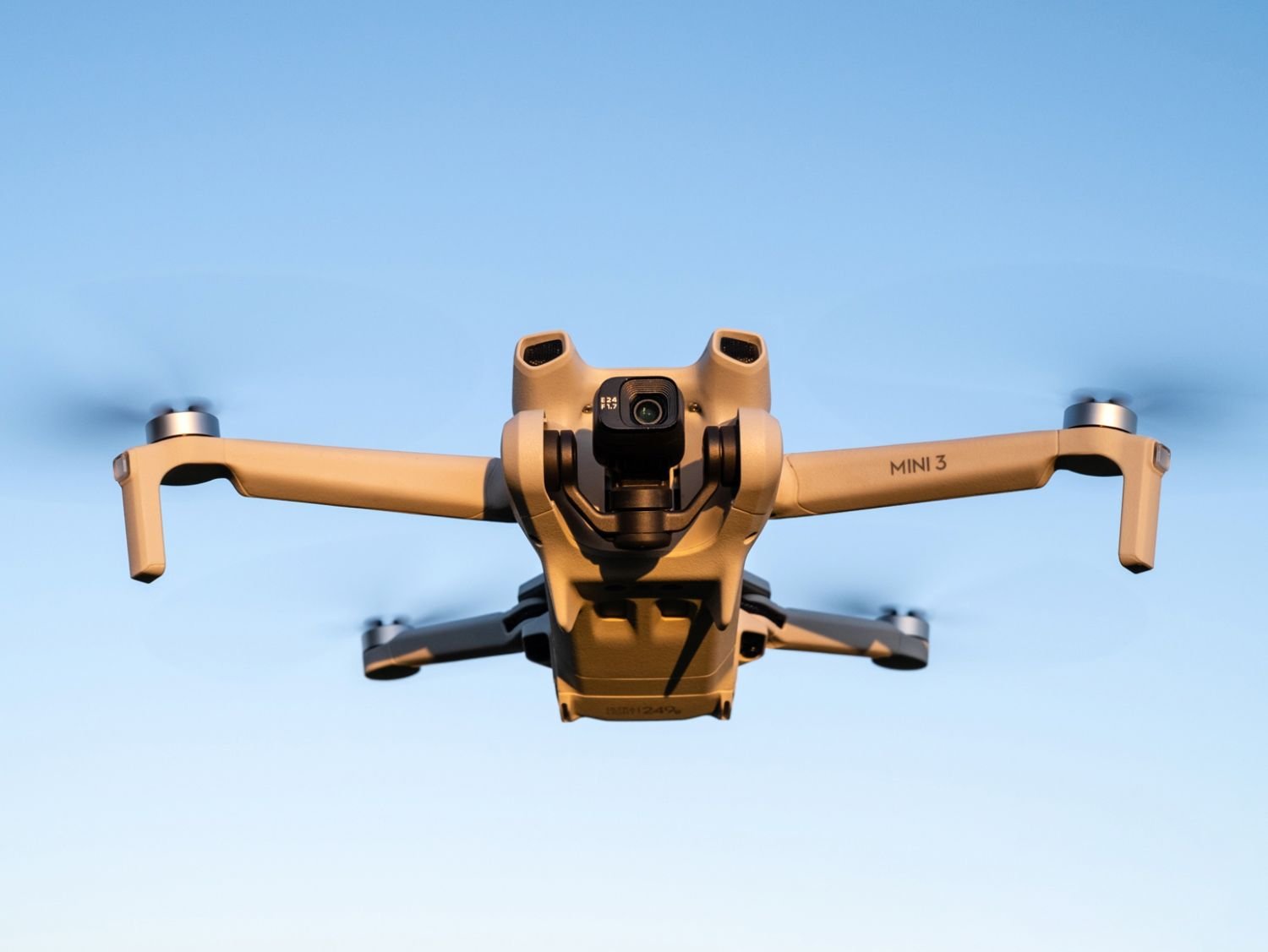 DJI Mini 3 Aerial Drone 4K Camera Close-Up