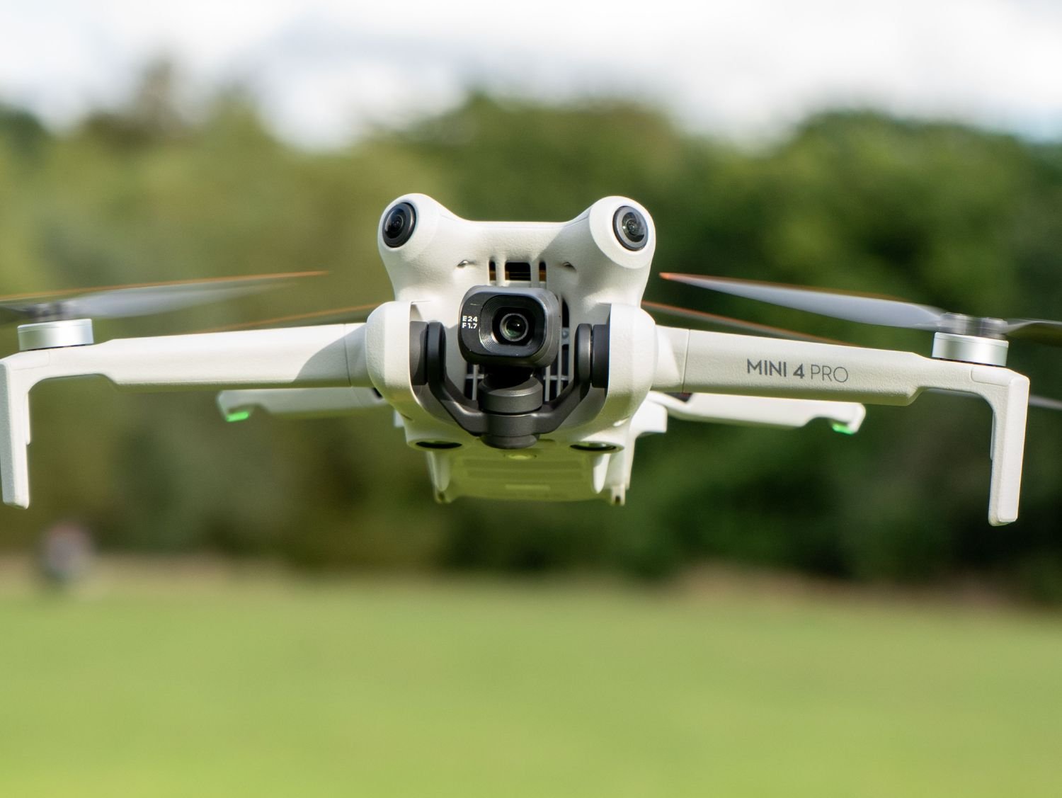 DJI Mini 4 Pro flying over Colombo – drone rental service