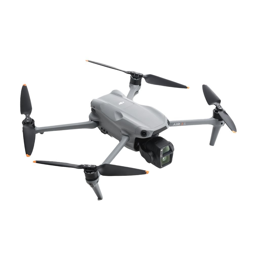 DJI Air 3S drone capturing Sri Lanka landscape