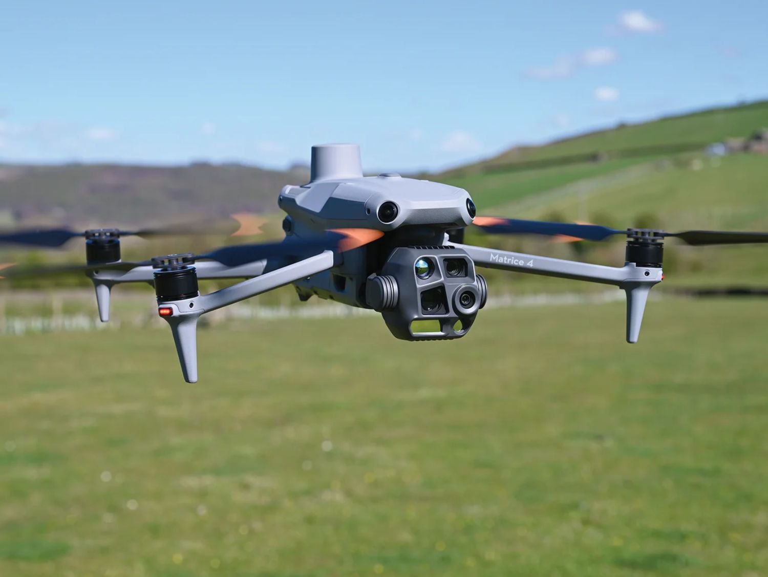 DJI Matrice 4T drone rental in Sri Lanka aerial view