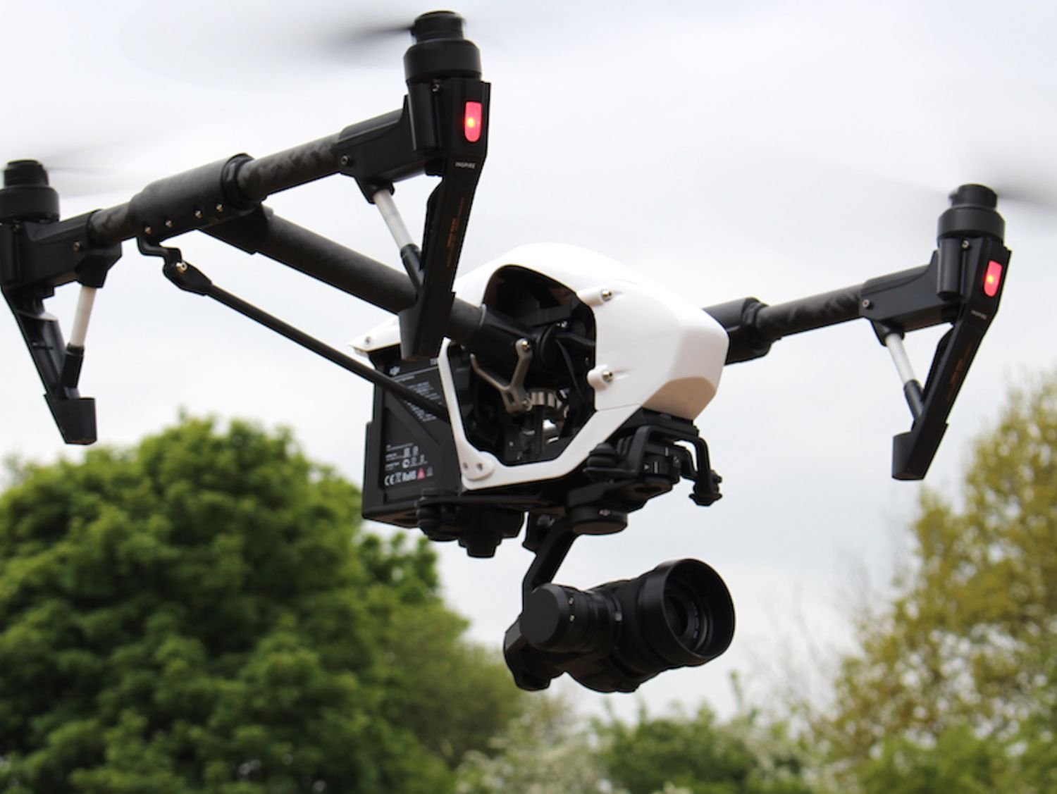 DJI Inspire 1 V2.0 Drone Rental in Sri Lanka – Front View