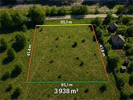 LAND BOUNDARY & AREA CALCULATION
