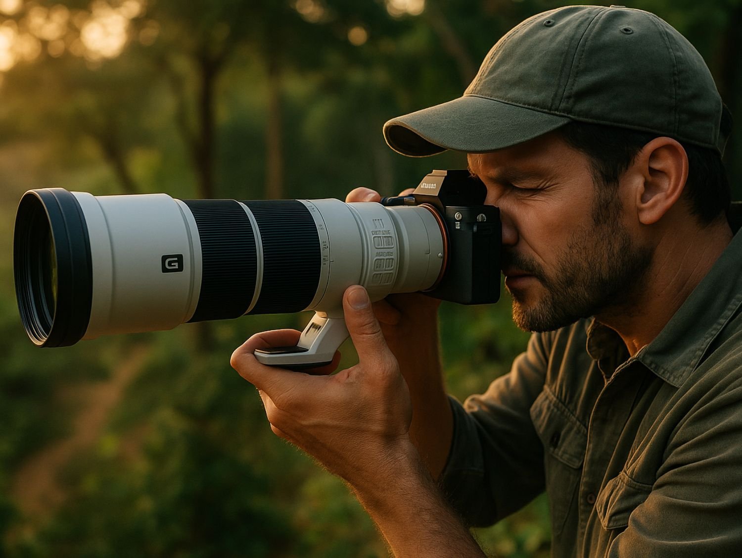 Sony FE 200-600mm Lens Front View – Super Telephoto Rental Sri Lanka