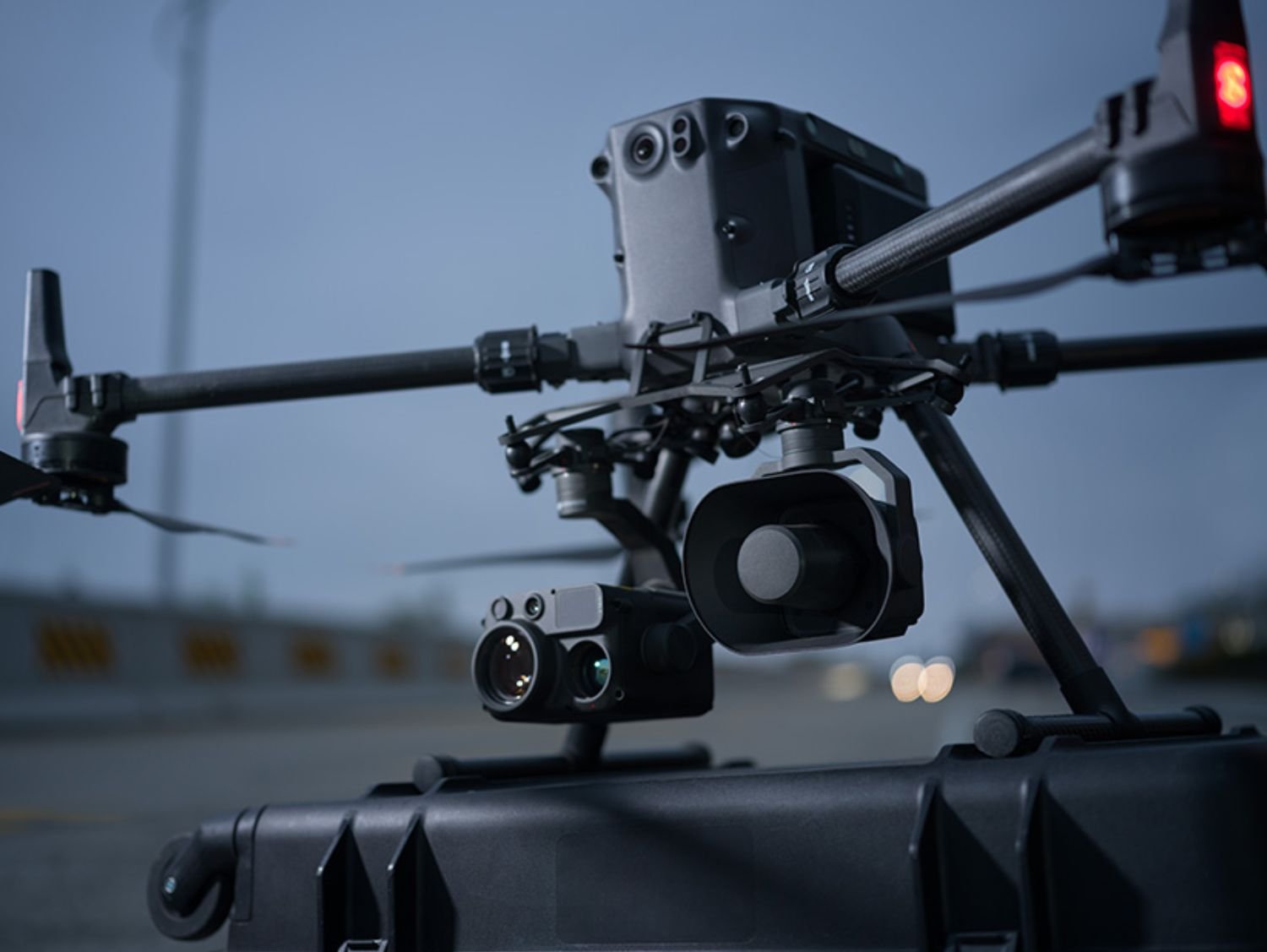 Zenmuse V1 loudspeaker mounted on DJI enterprise drone in Sri Lanka