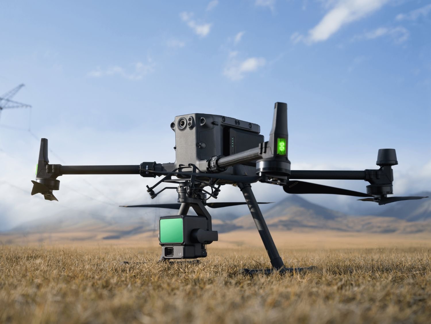 Zenmuse L2 LiDAR sensor mounted on DJI Matrice drone Sri Lanka