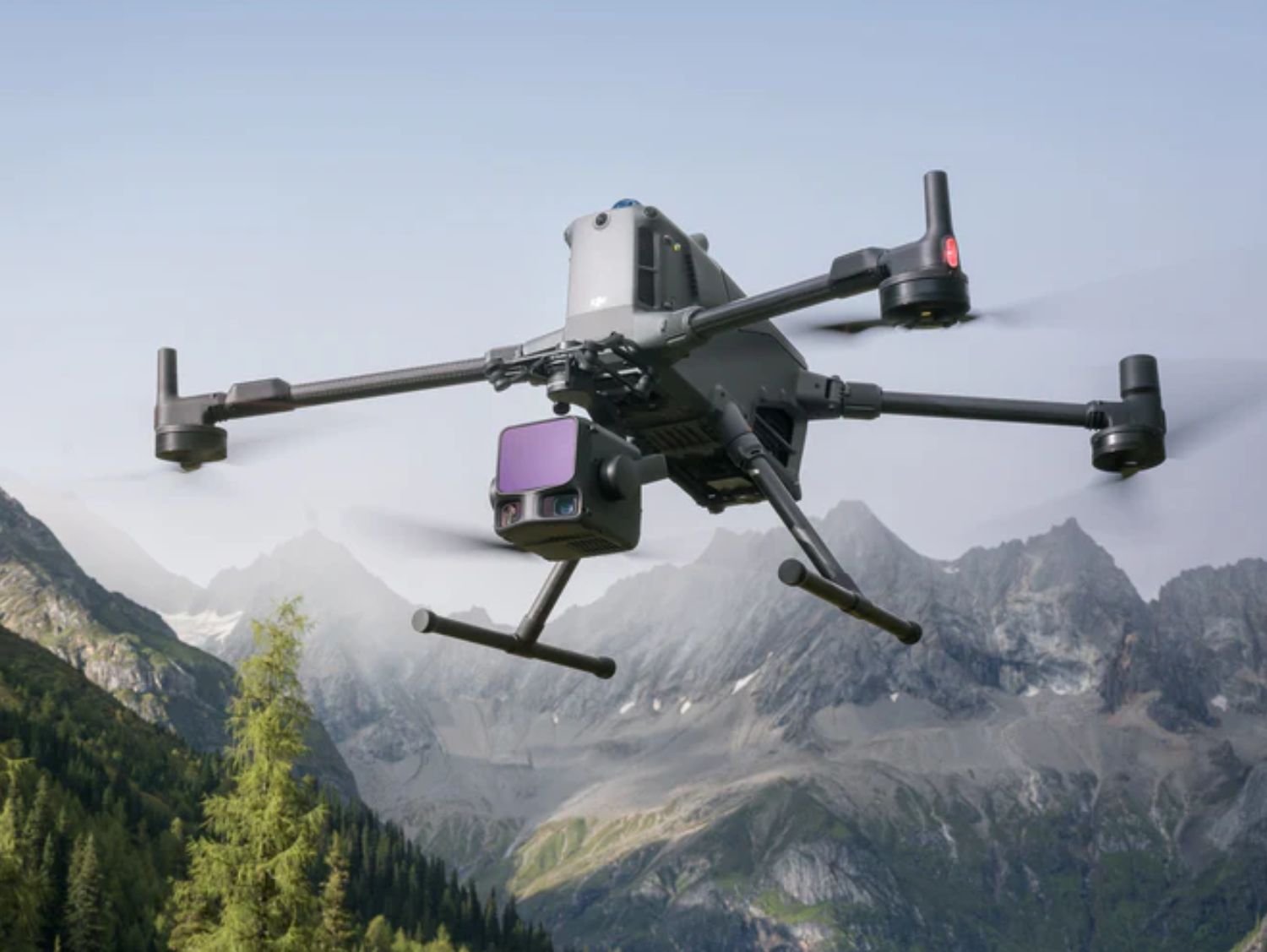 Zenmuse L3 LiDAR payload mounted on enterprise drone