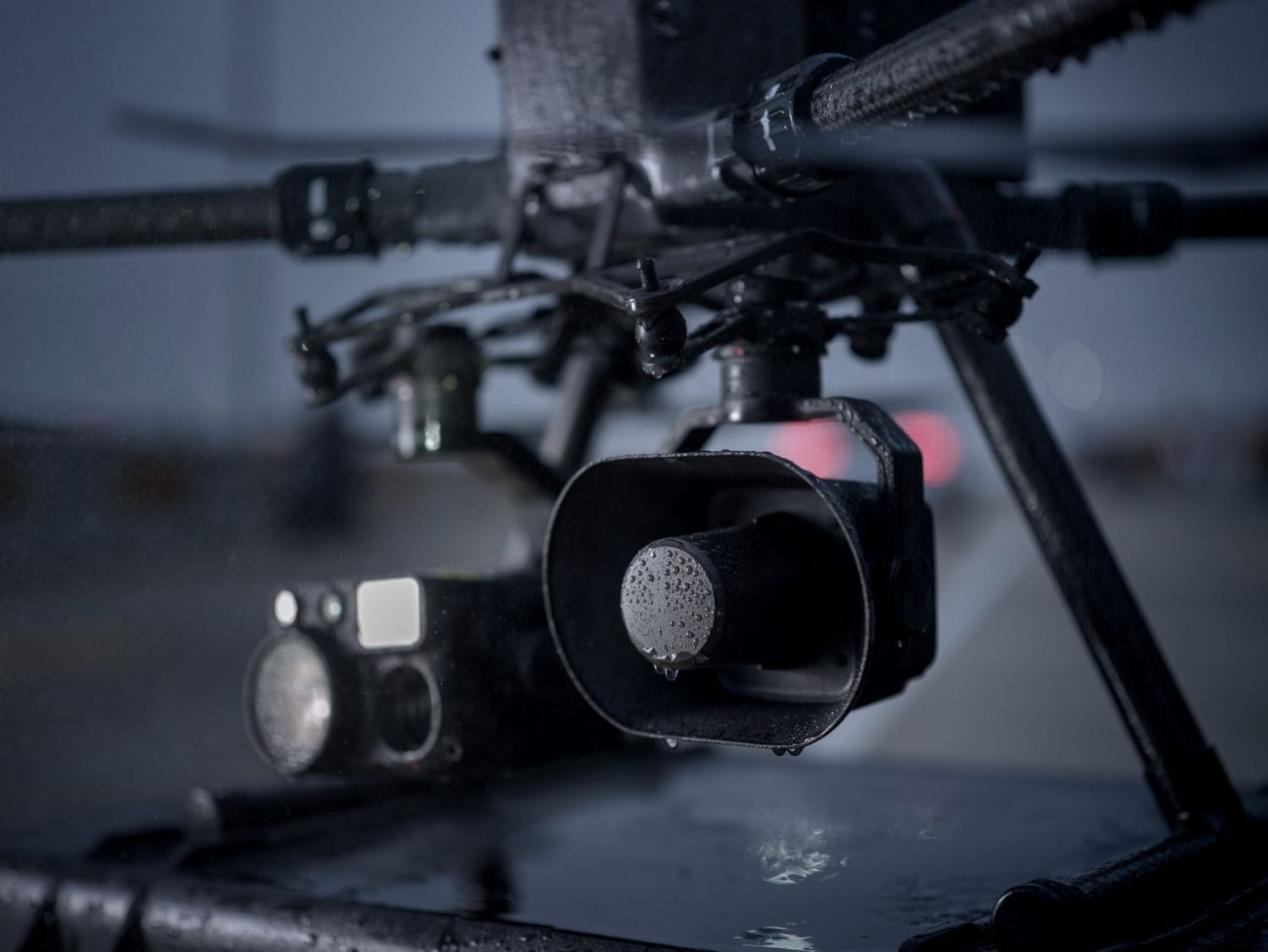 DJI Zenmuse V1 aerial loudspeaker rental for disaster management Sri Lanka