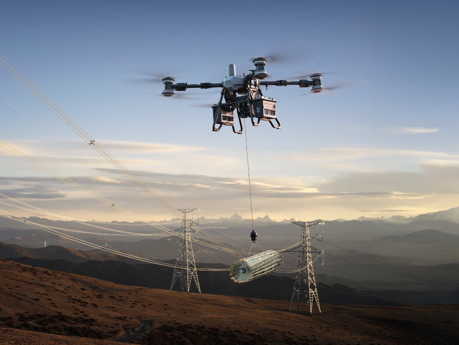 DJI FlyCart 100 industrial logistics drone in Sri Lanka