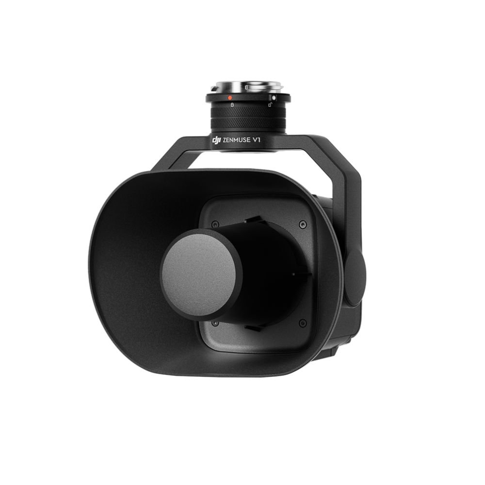 Zenmuse V1 speaker payload for search and rescue drone missions