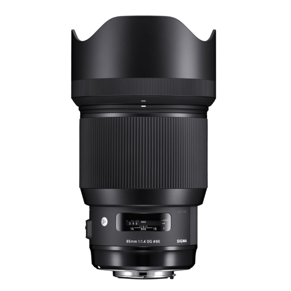 Professional Sigma Art 85mm Sony lens for portrait photography