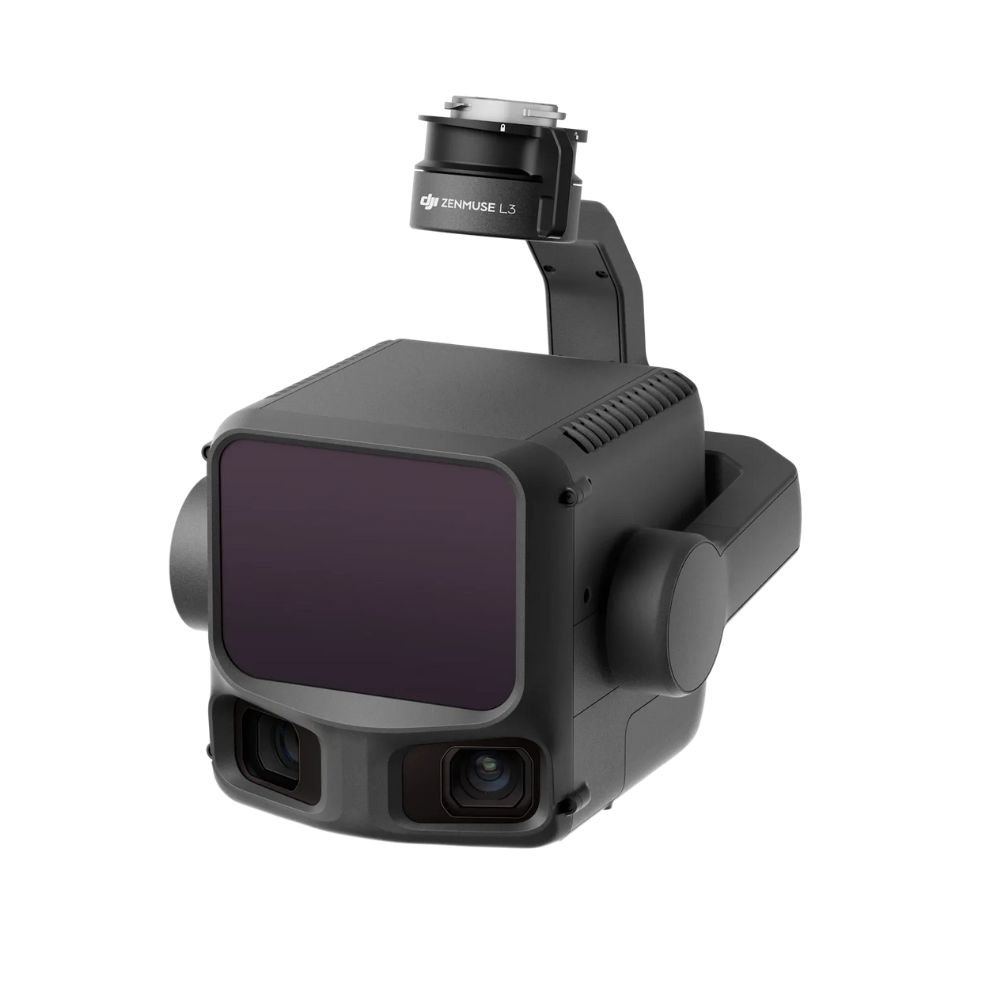 High-precision Zenmuse L3 LiDAR terrain mapping